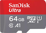 sandisk sdsquab 064g gn6ia ultra 64gb micro sdxc uhs i u1 a1 sd adapter photo