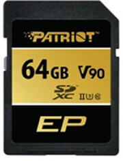 patriot pef64gep92sdx ep series 64gb sdxc uhs ii u3 v90 class 10 photo
