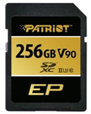 patriot pef256gep92sdx ep series 256gb sdxc uhs ii u3 v90 class 10 photo