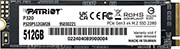 ssd patriot p320 512gb nvme pcie gen3 x4 m2 2280 p320p512gm28 photo