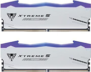 ram patriot viper rgb extreme 5 48gb 2x24gb ddr5 6400mhz cl32 dual channel pvxr548g64c32km photo