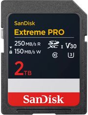 sandisk sdsdxxd 2t00 gn4in extreme pro 2tb sdxc uhs i u3 v30 class 10 photo