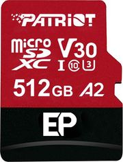 patriot ep series 512gb micro sdxc u3 uhs i v30 a2 pef512gep32mcx photo