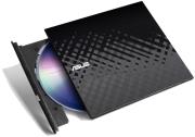 asus sdrw 08d2s u external slim dvdr rw drive black photo