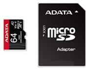 adata ausdx64gui3v30sha2 ra1 high endurance 64gb micro sdxc uhs i u3 v30 a2 photo