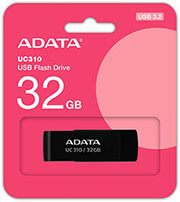 adata uc310 32g rbk uc310 32gb usb 32 flash drive black photo