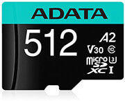 adata ausdx512gui3v30sa2 ra1 premier pro 512gb micro sdxc u3 v30 a2 with adapter photo adata ausdx512gui3v30sa2 ra1 premier pro 512gb micro sdxc u3 v30 a2 with adapter photo