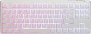 pliktrologio ducky one 3 rgb mechanical gaming tkl cherry mx clear pbt pure white photo