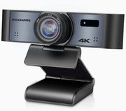 rocware rc16 4k uhd ai webcam 110 degrees 8x zoom usb c photo
