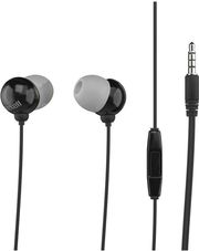 maxell plugz mic in ear earphones black photo