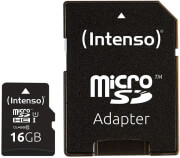 intenso 3423470 16gb micro sdhc uhs i premium class 10 sd adapter photo