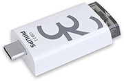 philips click series 32gb usb 32 type c flash drive otg shadow grey fm32fd175b 00 photo