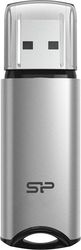 silicon power marvel m02 64gb usb 32 flash drive silver sp064gbuf3m02v1s photo silicon power marvel m02 64gb usb 32 flash drive silver sp064gbuf3m02v1s photo
