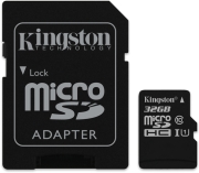 kingston sdcs 32gb canvas select 32gb micro sdhc uhs i class 10 sd adapter photo