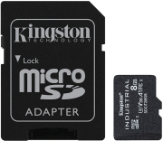 kingston sdcit2 8gb 8gb industrial micro sdhc uhs i class 10 u3 v30 a1 with sd adapter photo