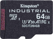 kingston sdcit2 64gbsp 64gb industrial micro sdxc uhs i class 10 u3 v30 a1 photo