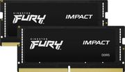 ram kingston fury impact 32gb 2x16gb so dimm ddr5 6000mt s cl38 dual kit kf560s38ibk2 32 photo