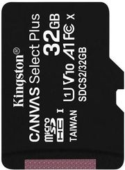 kingston sdcs2 32gb canvas select plus 32gb micro sdhc 100r a1 c10 bulk photo