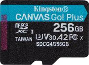 kingston sdcg4 256gbsp canvas go plus gen4 256gb micro sdxc 200mb s read a2 u3 v30 photo
