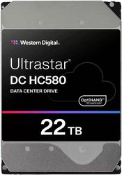 hdd western digital ultrastar dc hc580 22tb 7200rpm 512cache data center 35 sas 12gb s 0f62791 photo