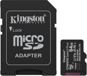 kingston sdcs3 64gb canvas select plus gen3 64gb micro sdxc 100mb s a1 adapter photo