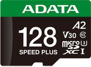 adata ud128gui3v30a2sp ra1 speed plus 128gb micro sdxc uhs i 180mb s u3 c10 with adapter photo