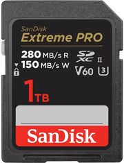 sandisk sdsdxep 1t00 gn4in extreme pro 1tb sdxc 280mb s uhs ii v60 u3 class 10 photo