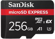 sandisk sdsqxfn 256g gn4nn microsd express 256gb 880mb s pcie gen 3 u3 a1 photo sandisk sdsqxfn 256g gn4nn microsd express 256gb 880mb s pcie gen 3 u3 a1 photo
