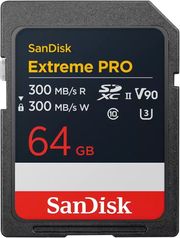sandisk sdsdxdm 064g gn4in extreme pro 64gb sdxc uhs ii v90 u3 class 10 photo