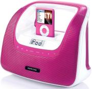 memorex portradio minimove pink ipod iphone mp3 photo