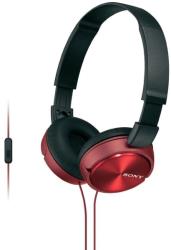 sony mdr zx310apr headphones red photo