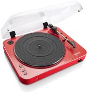 lenco l 85 turntable with usb direct recording red photo