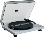 lenco l 101si wooden turntable with mmc cartridge and pc encoding silver photo
