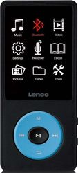 lenco xemio 860 mp3 mp4 24 8gb blue photo