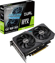 vga asus dual geforce rtx 3050 dual rtx3050 o8g 8gb gddr6 pci e retail photo