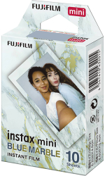 fujifilm instax mini film blue marble 16656461 photo
