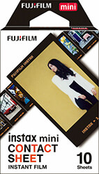 fujifilminstaxmini film contact photo