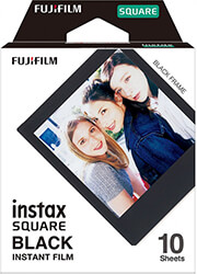 1fujifilminstaxsquare film black frame photo