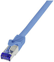 logilink c6a036s cat6a s ftp ultraflex patch cable 1m blue photo
