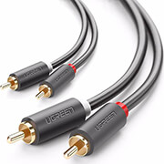 cable audio 2xrca m m 1m ugreen av104 30747 photo