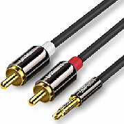 cable audio 35mm m 2xrca m 5m ugreen av116 10591 photo