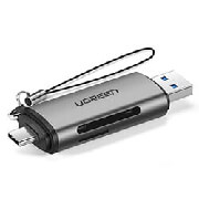 card reader ugreen cm185 type c usb 30 gray 50706 photo