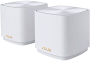 asus zenwifi ax mini xd4 wi fi 6 router system 2 pack white photo