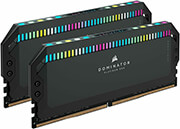 ram corsair cmt64gx5m2b5200c40 dominator platinum rgb black 64gb 2x32gb ddr5 5200mhz dual kit photo