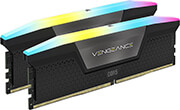 ram corsair cmh32gx5m2b5200c40 vengeance rgb black 32gb 2x16gb ddr5 5200mhz intel xmp dual photo