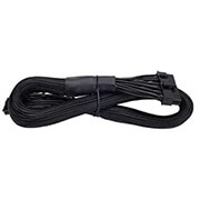 corsair cp 8920140 24pin atx cable type 4 sleeved black compatible with corsair type 4 pin out psu photo