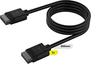 corsair cl 9011119 ww icue link cable 1x600mm straight straight black photo