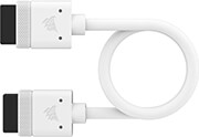 corsair cl 9011128 ww icue link cables 2x200mm straight straight white photo corsair cl 9011128 ww icue link cables 2x200mm straight straight white photo