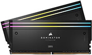ram corsair cmp64gx5m2b6000c30 dominator titanium rgb black 64gb 2x32gb ddr5 6000 cl30 intel xmp photo