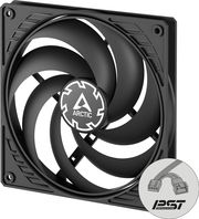 arctic p14 slim pwm pst 140mm low profile pwm fan with cable splitter black acfan00268a photo